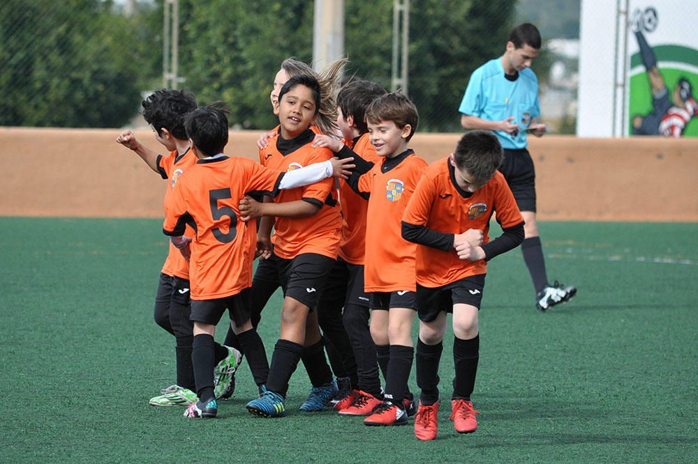 Fútbol base del fin de semana