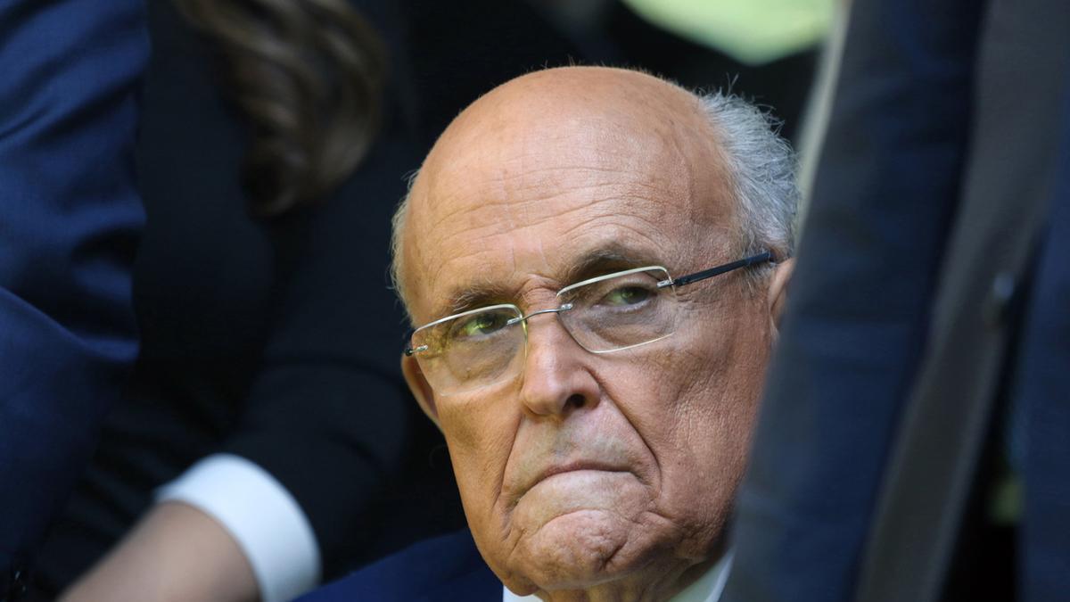 Hospitalizado en estado crítico el exalcalde de Nueva York Rudy Giuliani