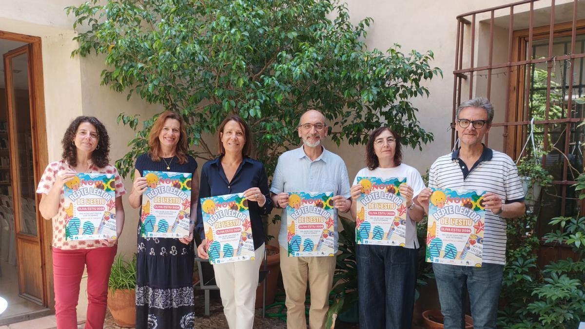 Presentación del "Repte Lector" en Oliva, en una imagen de archivo