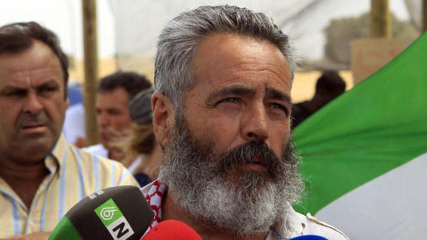 Sánchez Gordillo, alcalde de Marinaleda.