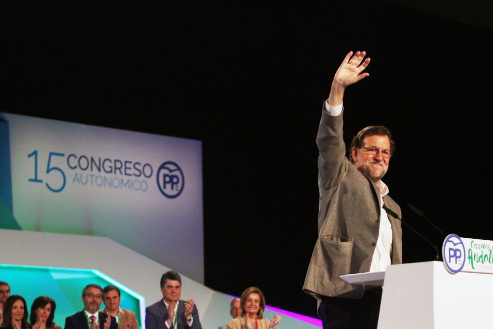 Clausura del congreso regional del PP-A