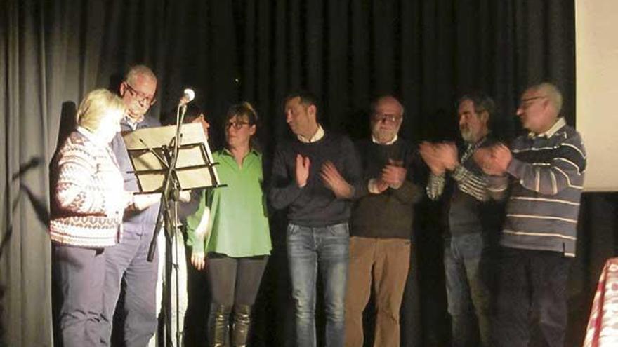 Un momento del acto celebrado el sábado en Campanet.