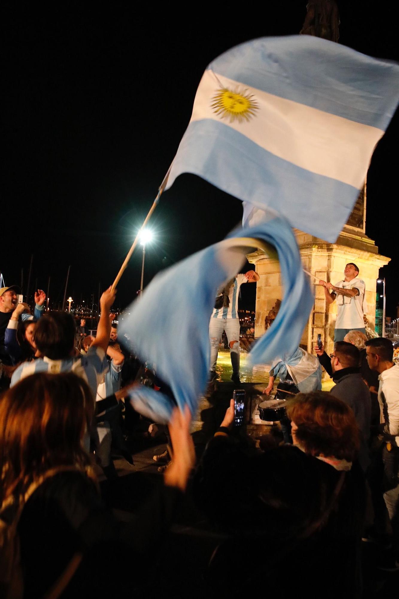 En imágenes: Gijón celebra el Mundial de Argentina como propio