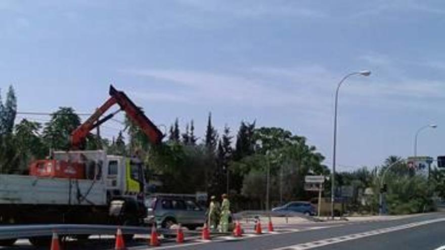 Piden a Fomento que no elimine el camino de salida del Trinquet a la N-332