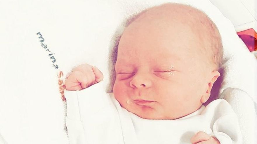 Noha, el primer bebé del año en la Marina Alta Noha, el primer bebé del año en la Marina Alta