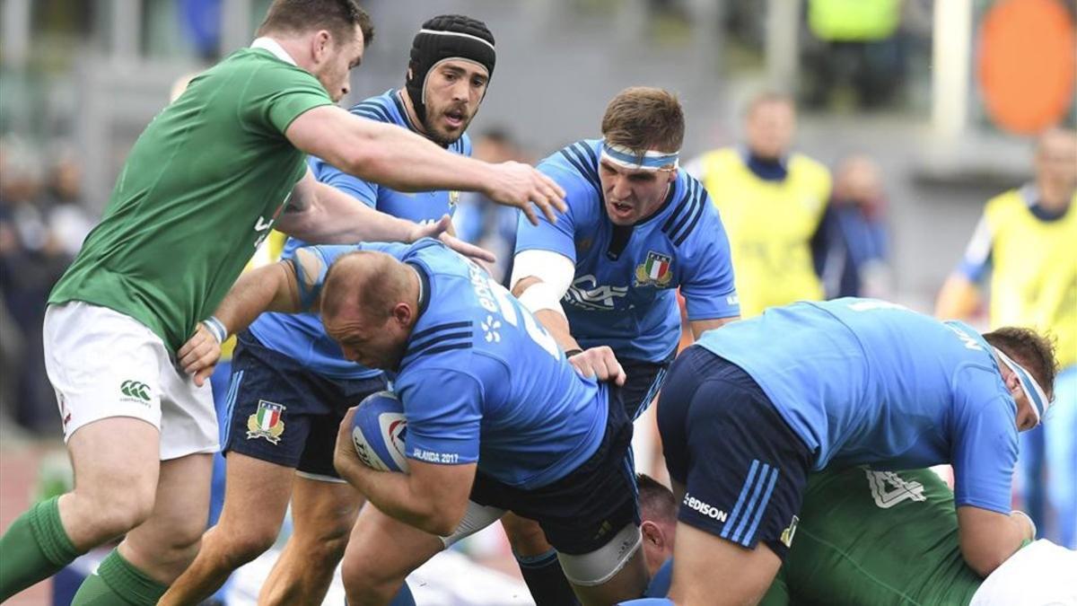 Italiano Ghiraldini ante Irlanda