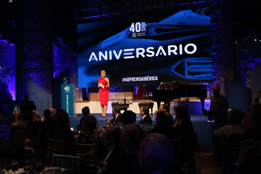 La imágenes de la gala 40 aniversario de Prensa Ib