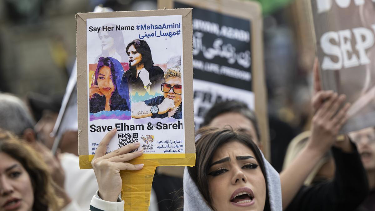 Una protesta en Alemania para exigir justicia por la muerte de Mahsa Amini