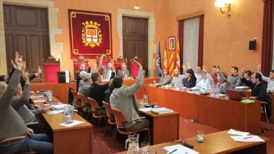 Imatge d&#039;arxiu del ple d&#039;aprovació provisional del POUM