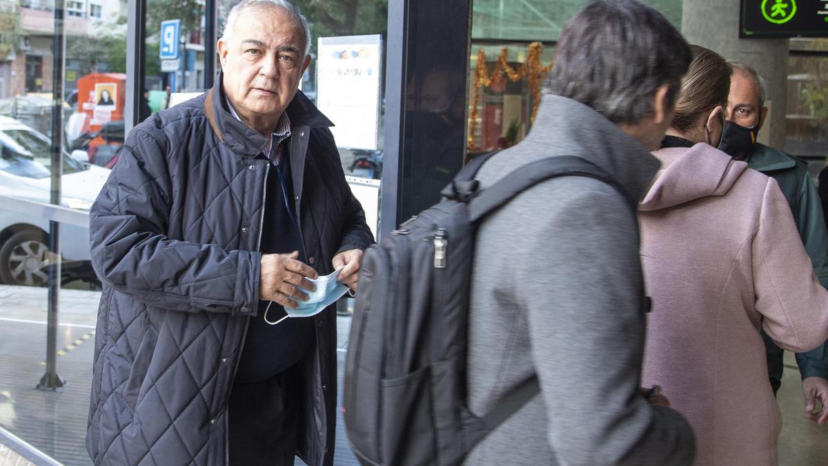 El exdiputado provincial y exconcejal del Ayuntamiento de Calp, Juan Roselló, uno de los ocho acusados.