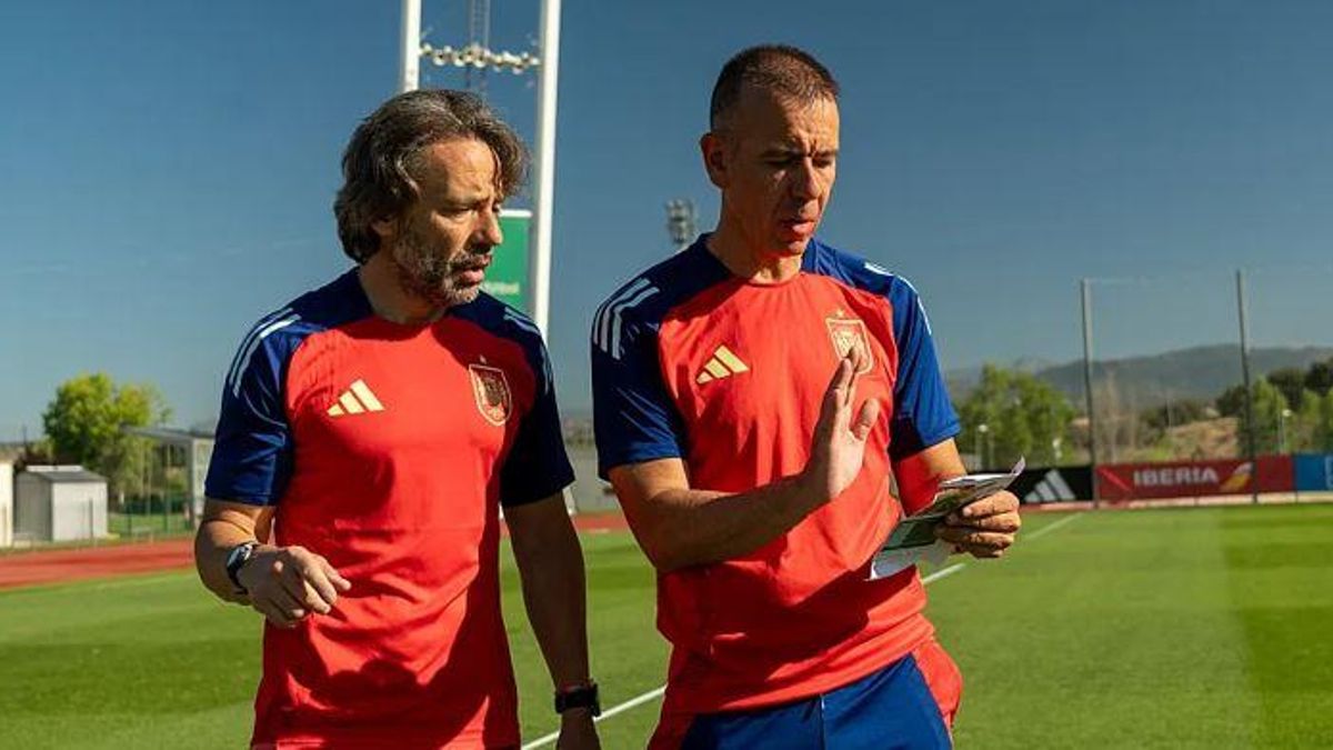 Carlos Rivera, con la Federación Española de Fútbol