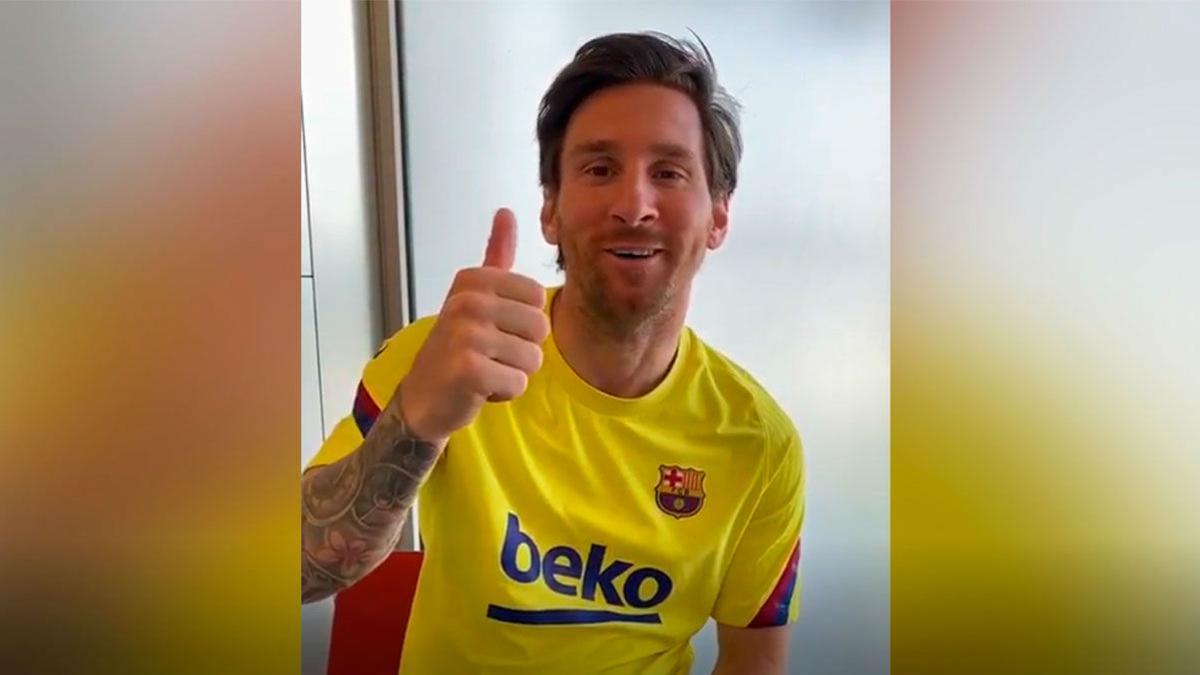 El mensaje de ánimo de Messi al presidente del Almería