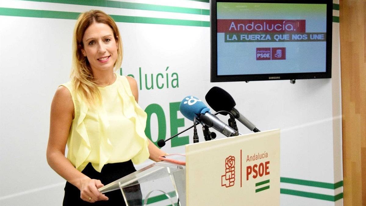 Antonia García, vicesecretaria general del PSOE de Málaga y viceportavoz en la Diputación.