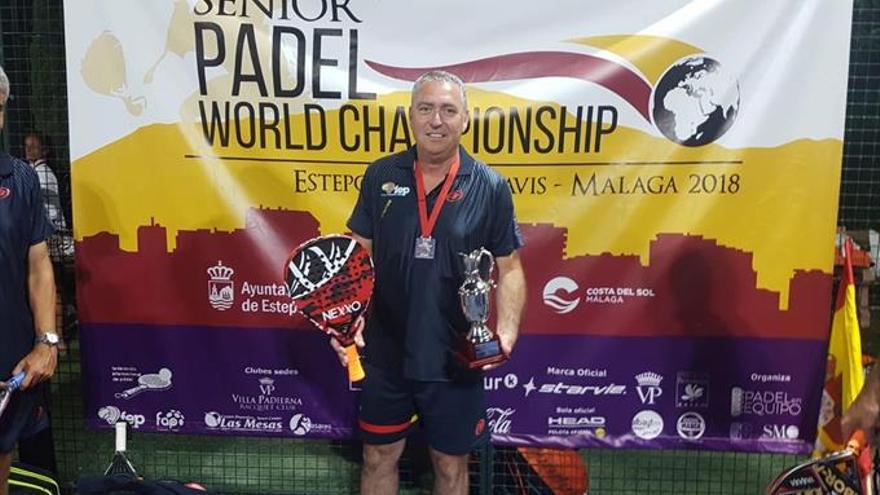 Carlos Conde reina con España en el primer Mundial de veteranos