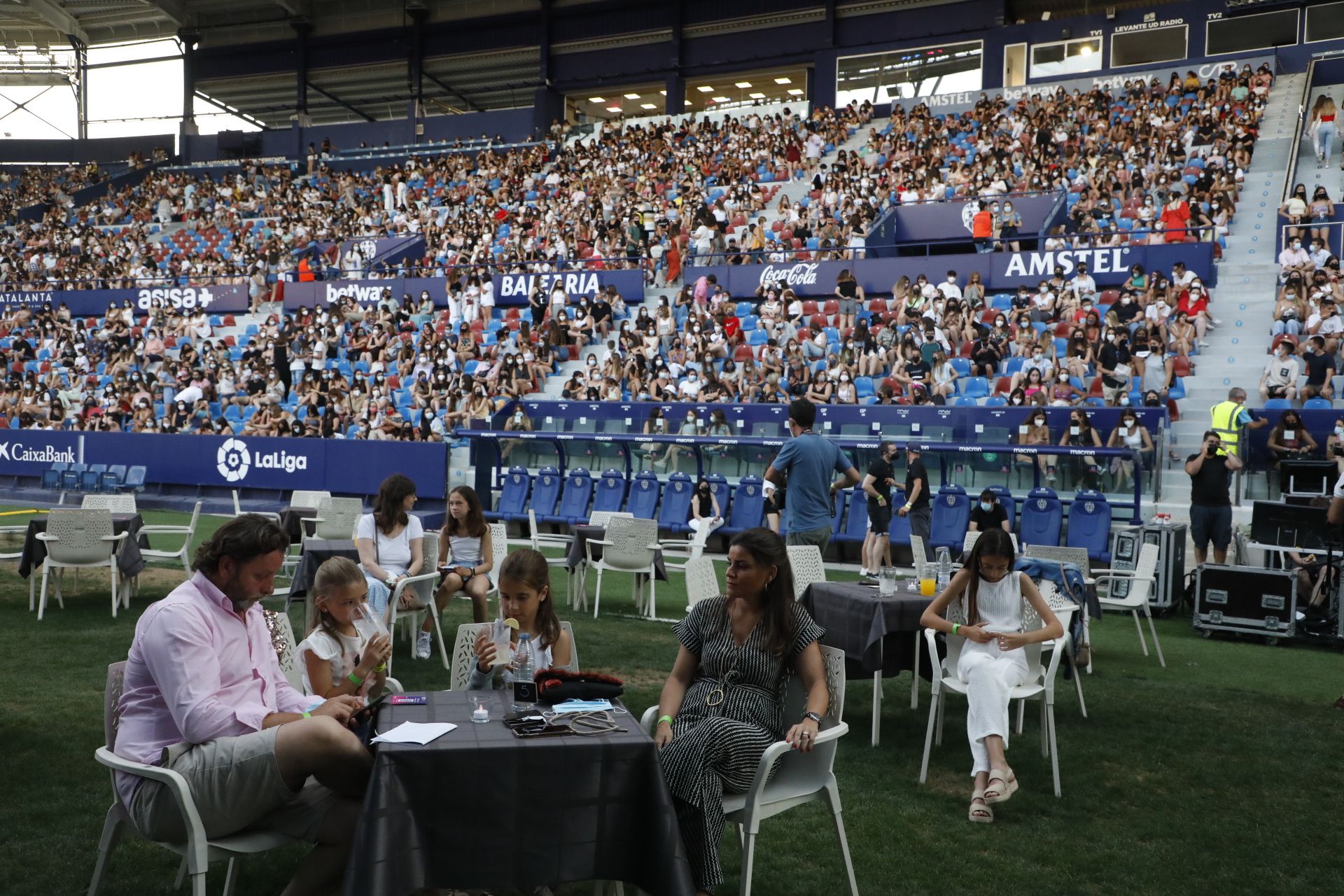 Concierto de Aitana en València, el último antes de la reducción de aforo