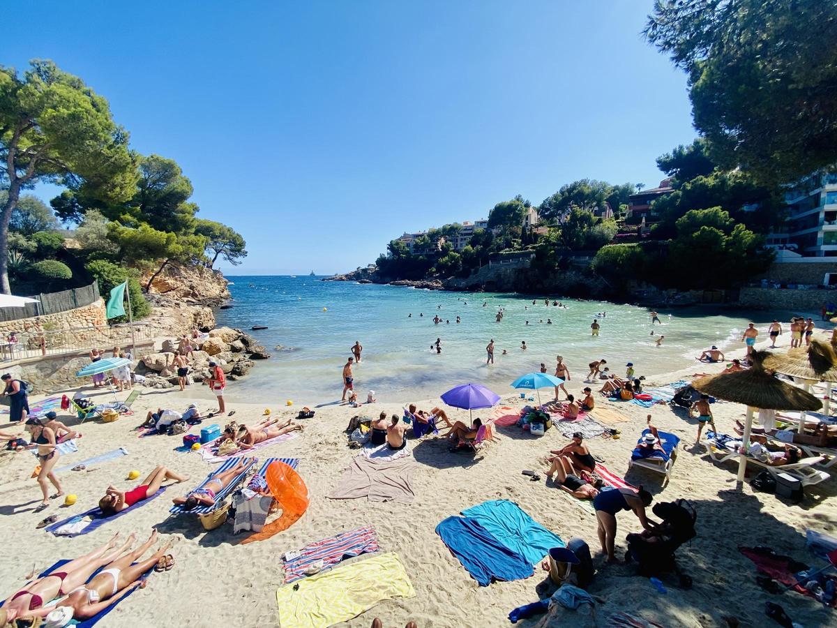 Einer von mehreren Hundert Stränden auf Mallorca.