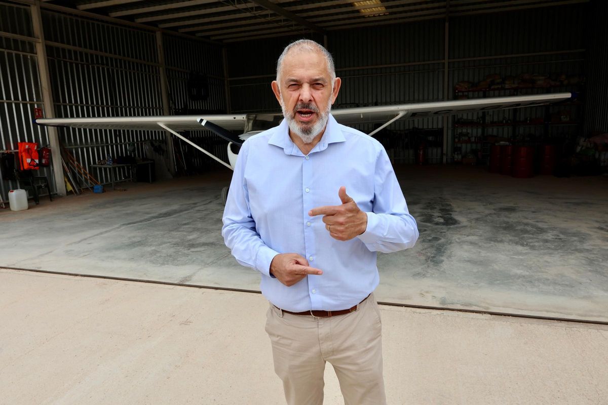 Lucas Jiménez, presidente del Scrats, presenta la iniciativa