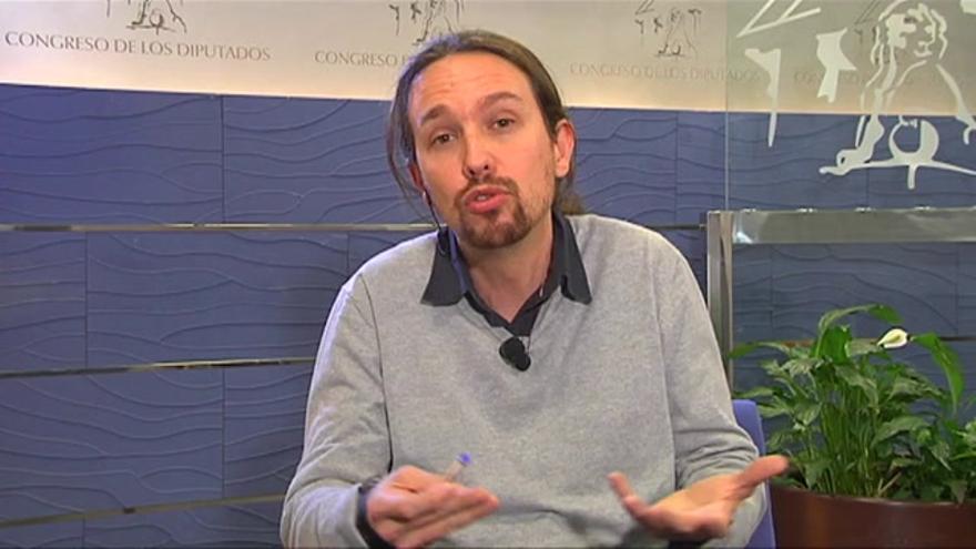 Pablo Iglesias: "Si tu eres mi presidente Pedro, yo voy a trabajar con lealtad en un Gobierno de coalición"