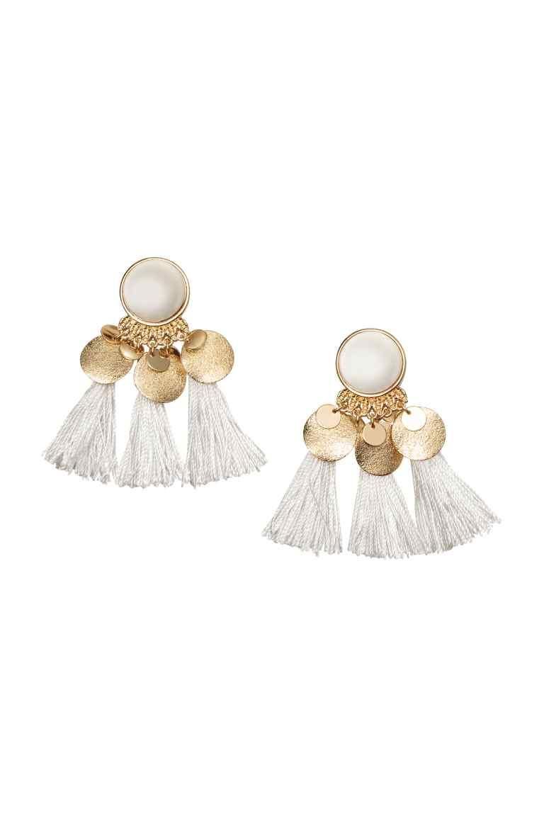 Pendientes borlas, H&M