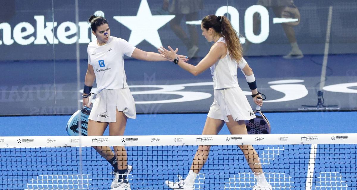 Delfi Brea y Gemma Triay