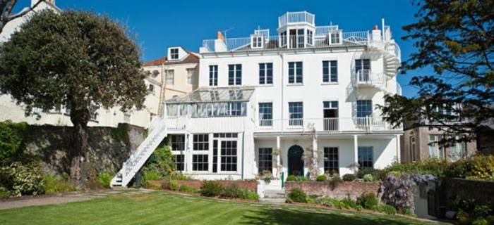 Exterior de la casa de Victor Hugo en la isla de Guernsey