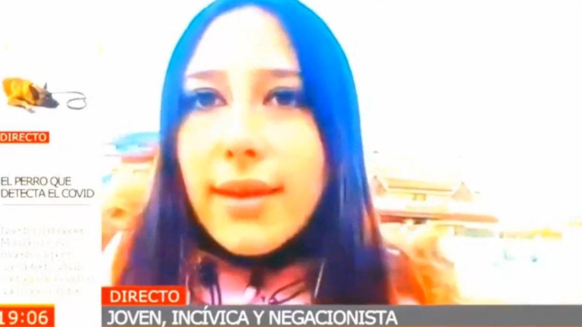 El padre de la negacionista viral: &quot;El primer avergonzado de lo que dice soy yo&quot;