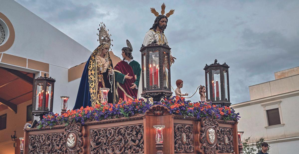 Nuestro Padre Jesús del Silencio es obra de Francisco Romero Zafra, al igual que Nuestra Señora de la Concepción Reina de los Ángeles y San Juan Bautista.
