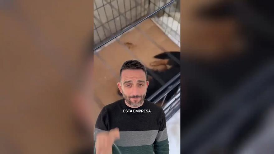 EN VÍDEO | Un activista animal publica un vídeo que denuncia presuntas irregularidades en la perrera de Badajoz