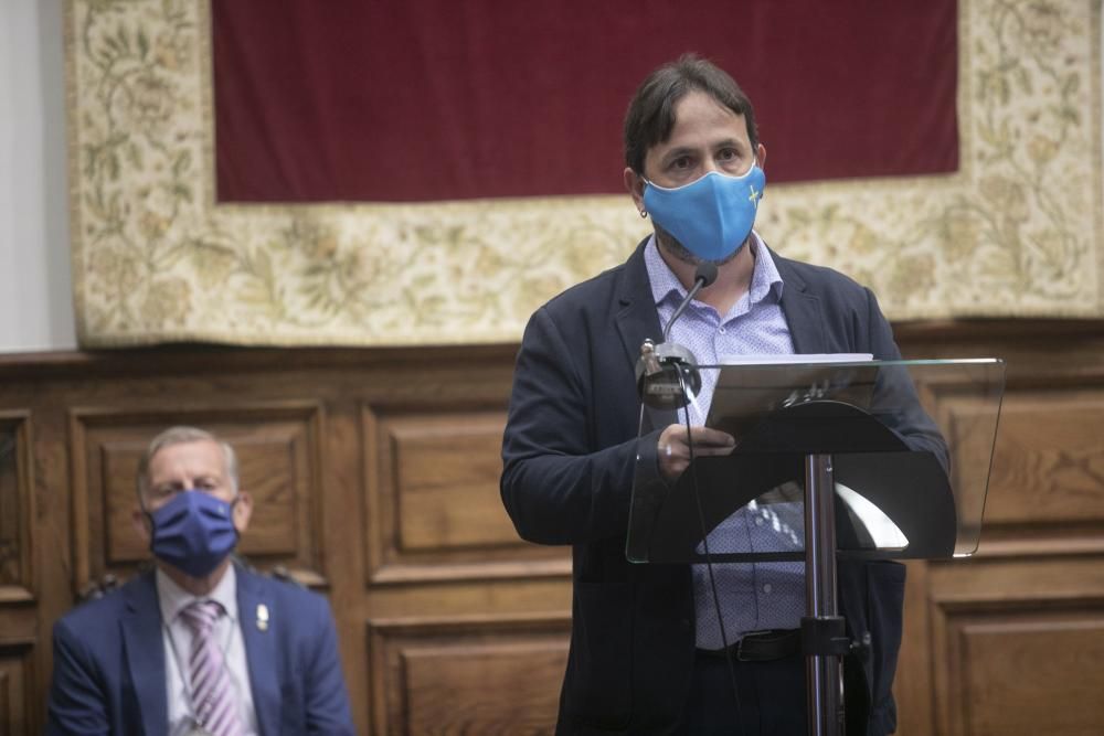 Acto oficial del 41º Día de les Lletres Asturianes.