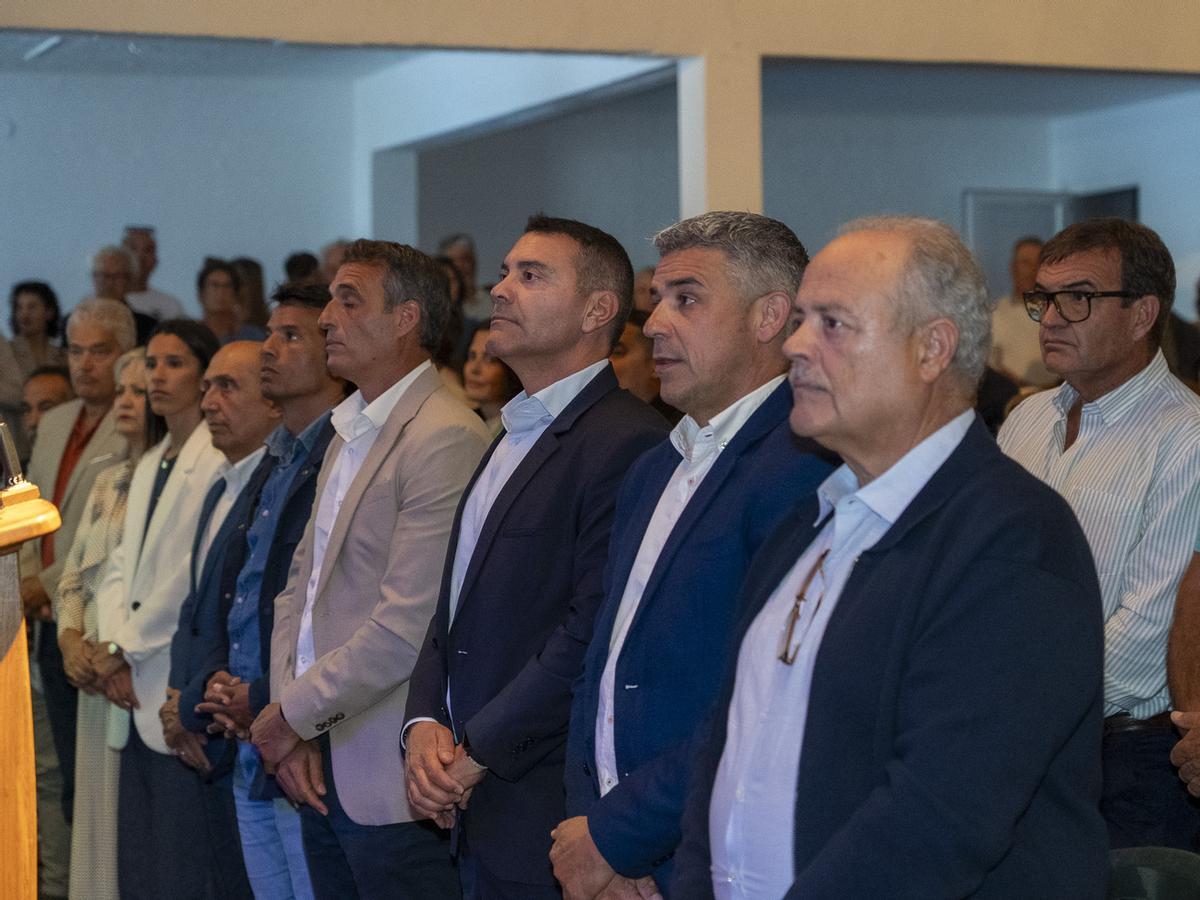 Homenaje póstumo a Juan Santana de León en Máguez, en el norte de Lanzarote