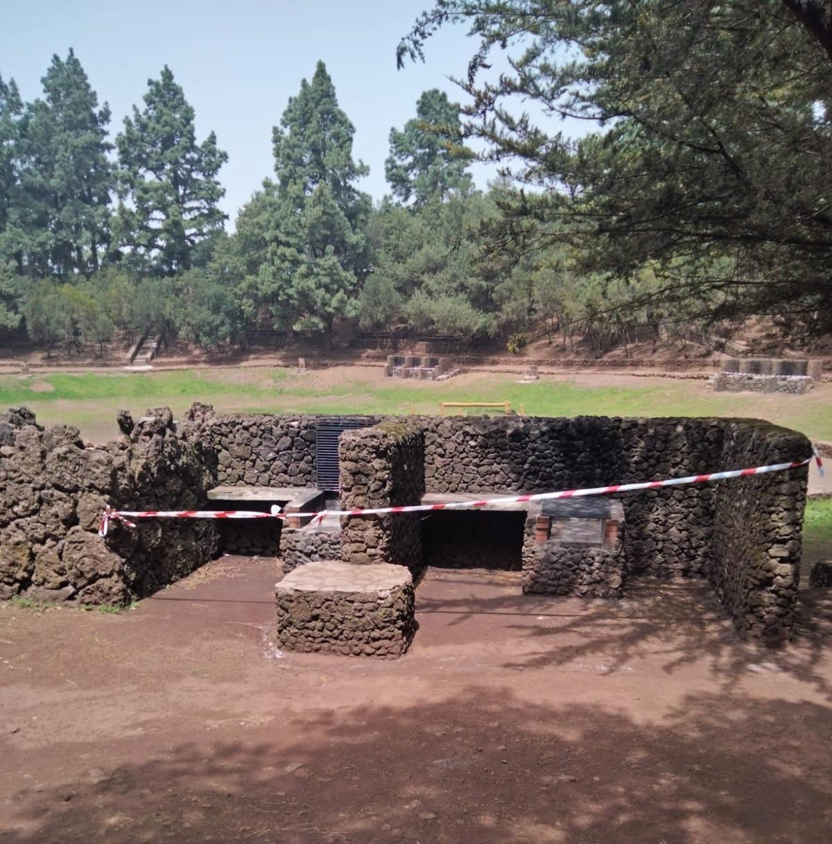 El Cabildo precinta los fogones de las zonas recreativas de Tenerife.