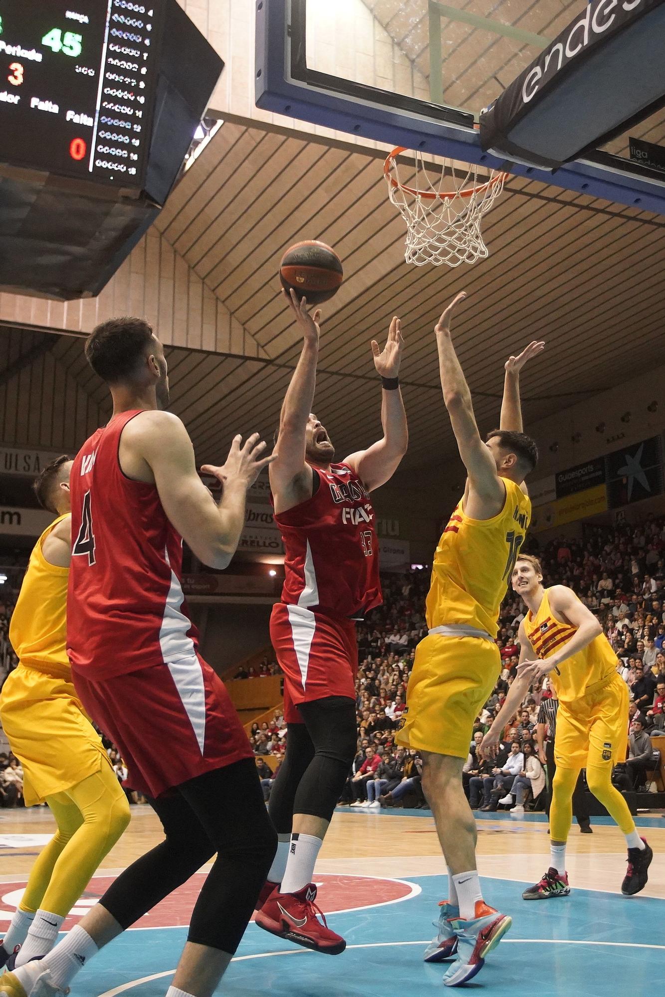 Les millors imatges del Bàsquet Girona - Barça