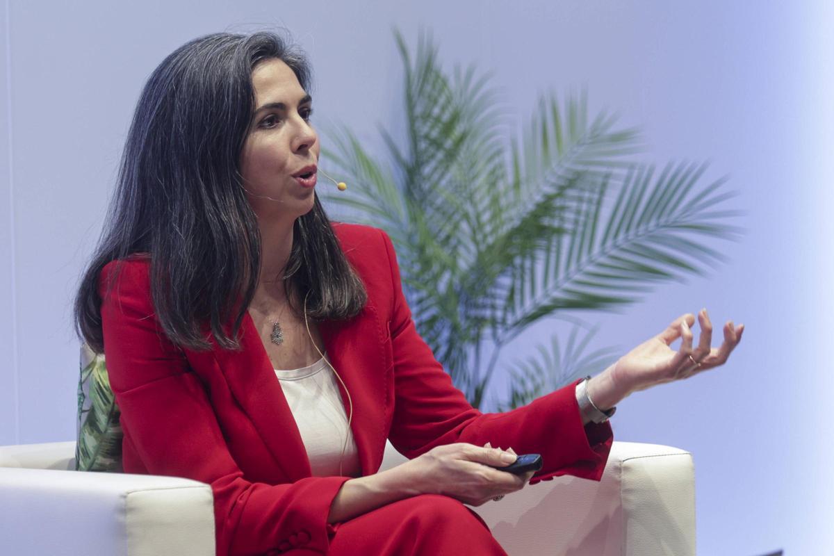 Patricia López Vicente, directora general del Centro Tecnológico Idonial, en la Semana de la Ciencia "Margarita Salas"