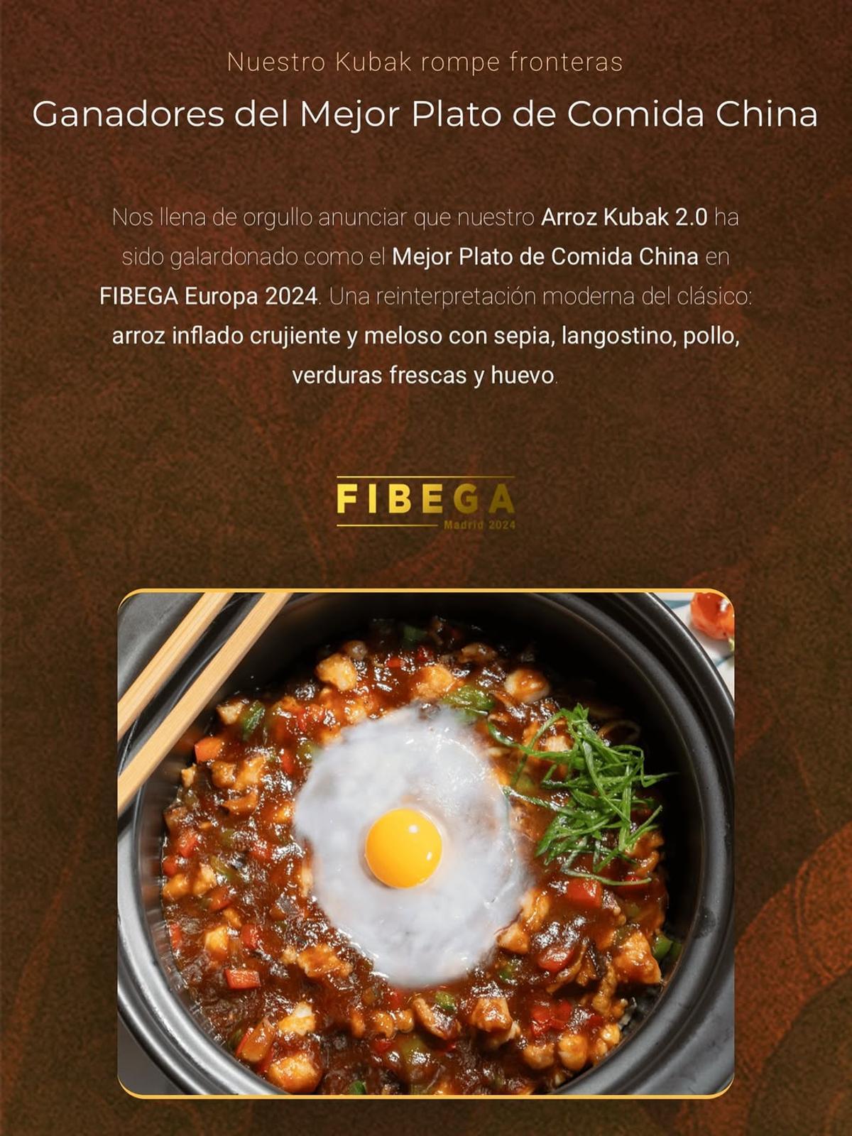 El mejor plato de comida china de Europa llega a Tenerife