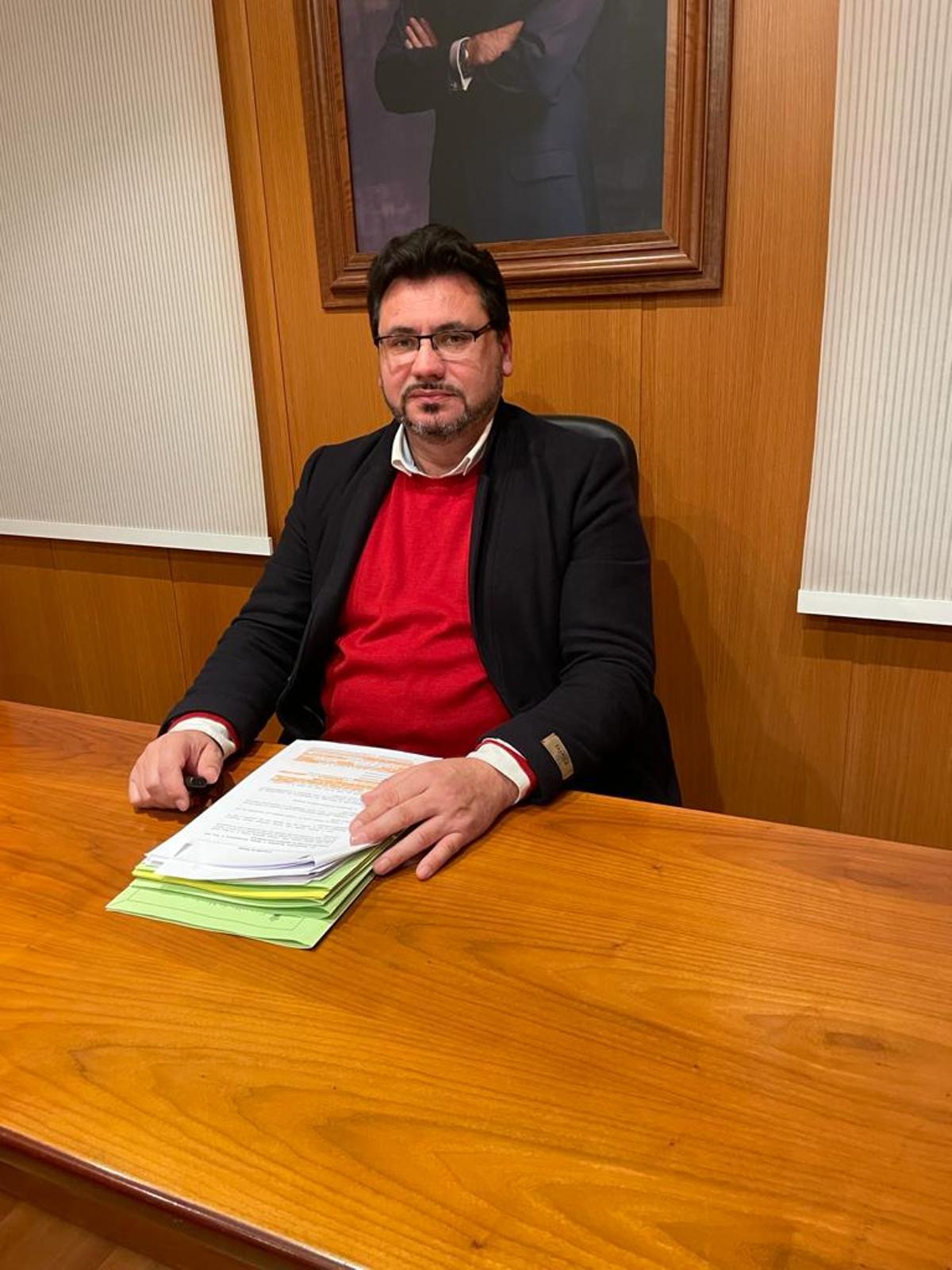 Carlos Viéitez, alcalde de Meaño