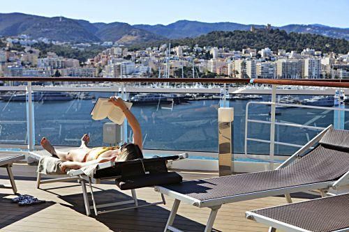 Erlebniswelt Kreuzfahrt im Hafen von Palma