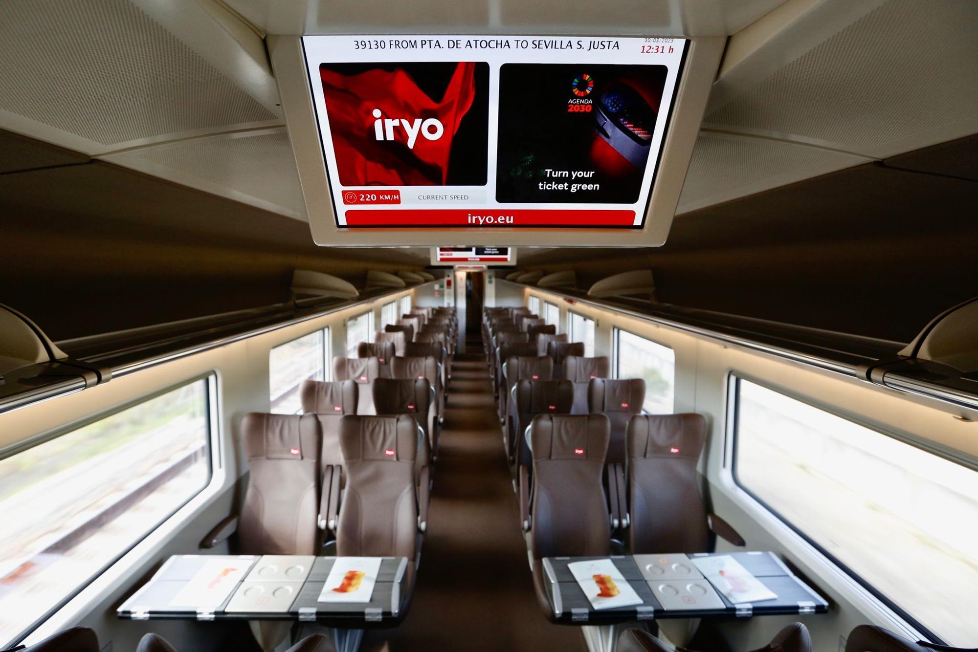 Estreno de los trenes low cost Iryo en Córdoba