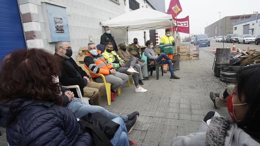 Denuncia dels escombriaires de Salt a Inspecció de Treball