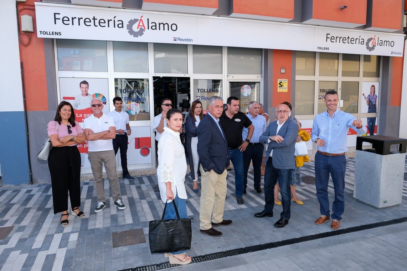 Expansión de la zona comercial abierta de La Aldea