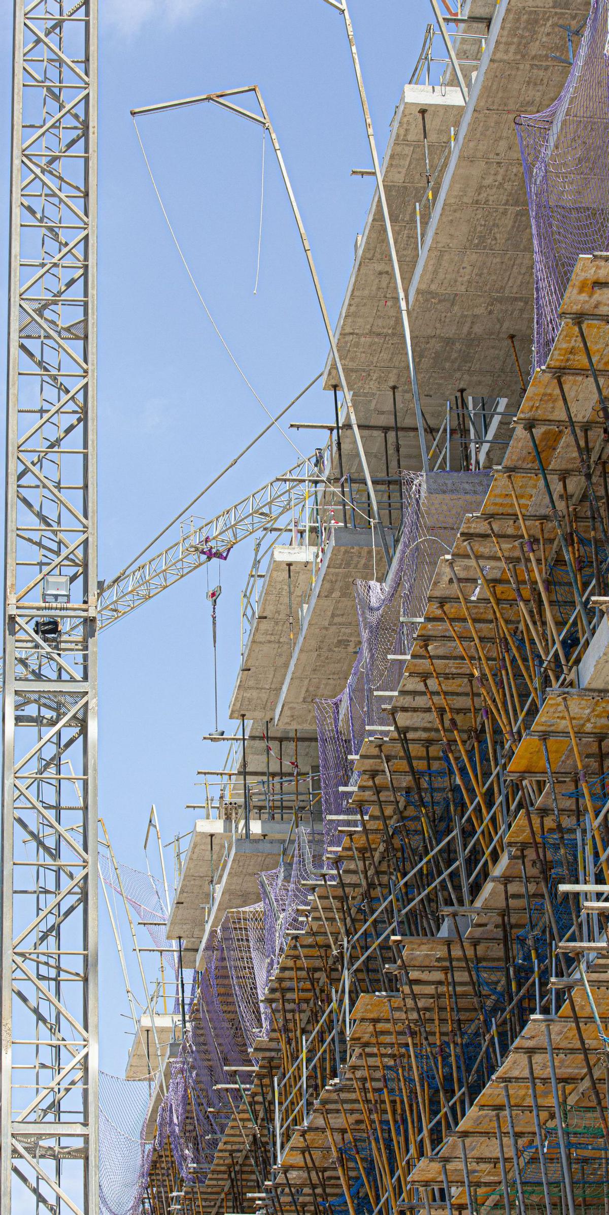 El PAU 5 es el barrio de Alicante donde más edificios se han construido en los últimos años. | ALEX DOMÍNGUEZ