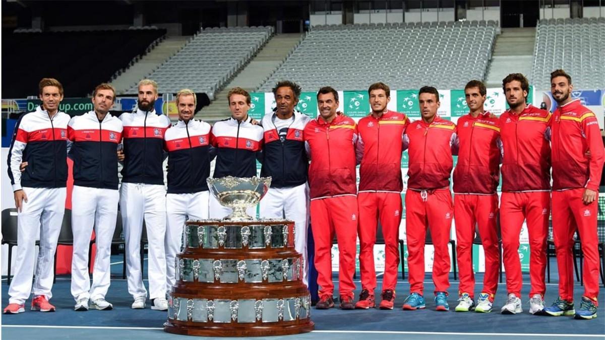 Todos los protagonistas de la eliminatoria entre Francia y España