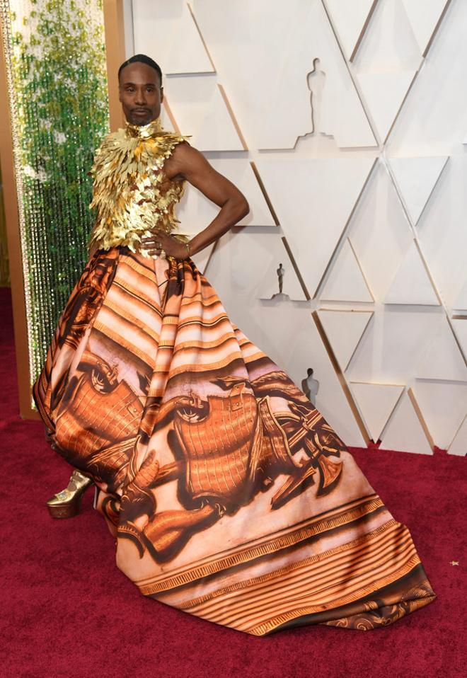 Billy Porter llega a la alfombra roja de los Premios Oscar