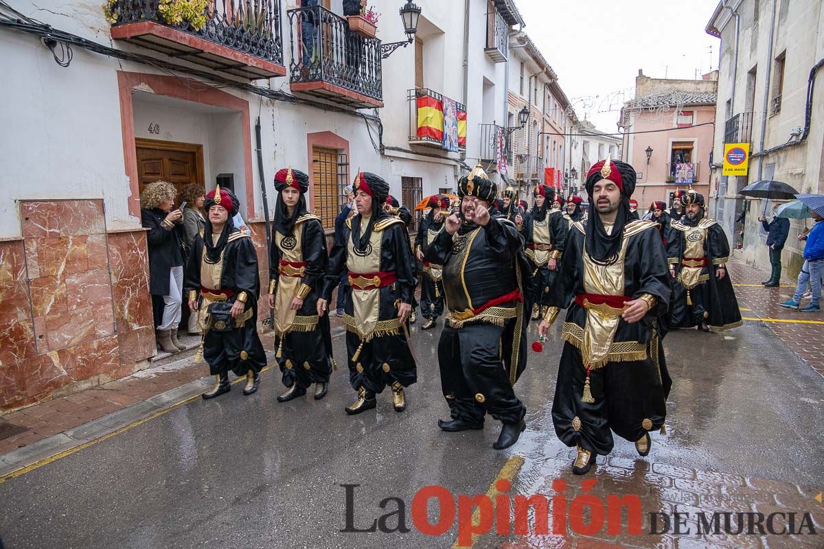 Desfile de Moros y cristianos y parlamento en las Fiestas de Caravaca