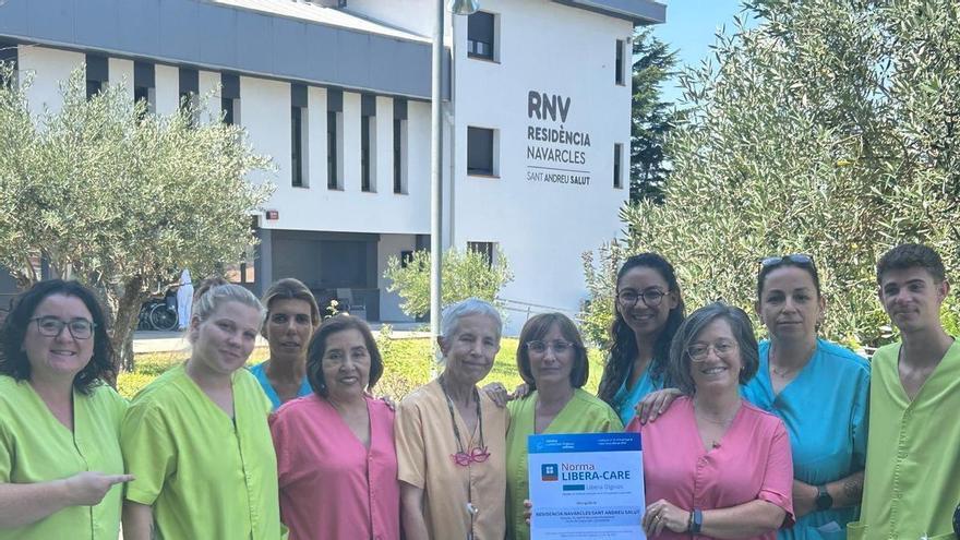 La residència de Navarcles revalida el model sense contencions fins al 2030