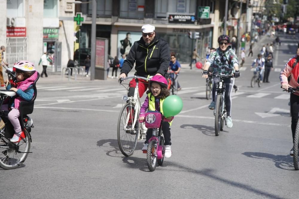 'Bicifestación' en Murcia