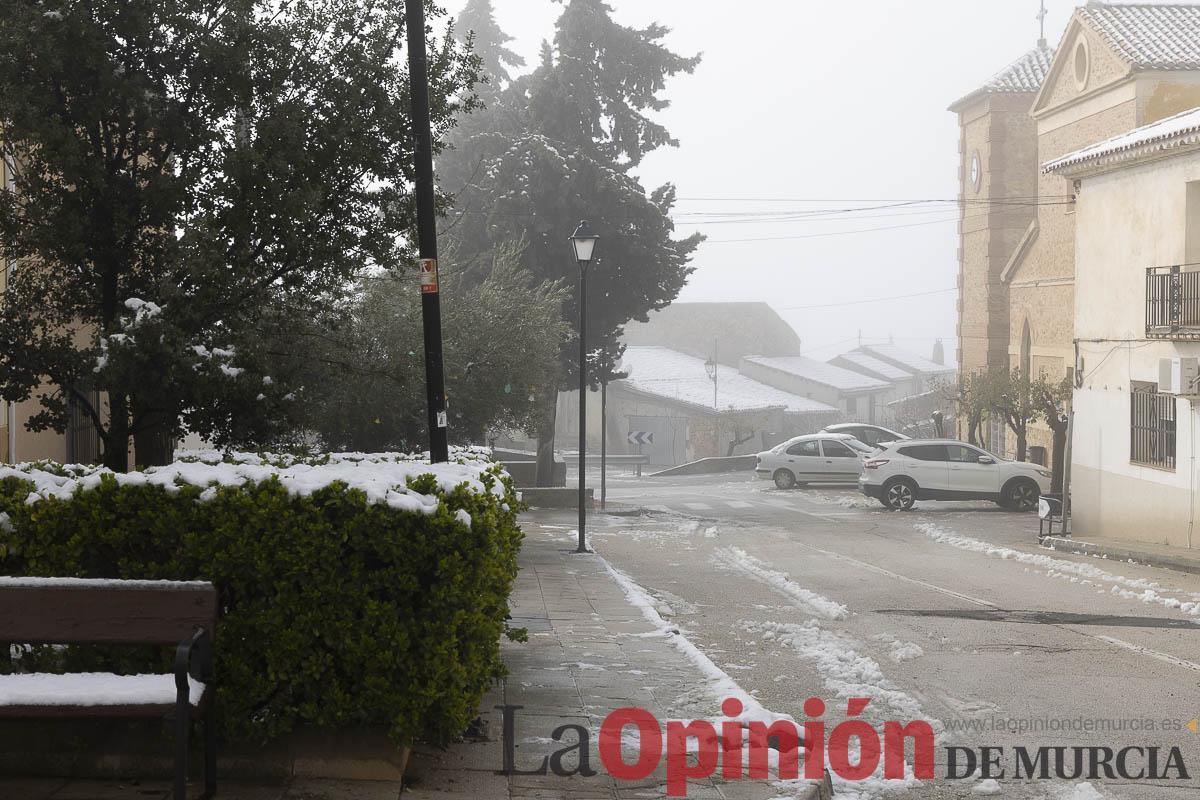 Descubre la última nevada del invierno en las proximidades de Revolcadores en Moratalla