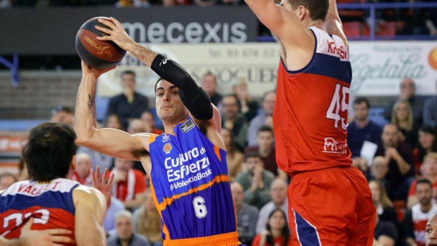 Dura derrota del Valencia Basket en Manresa.