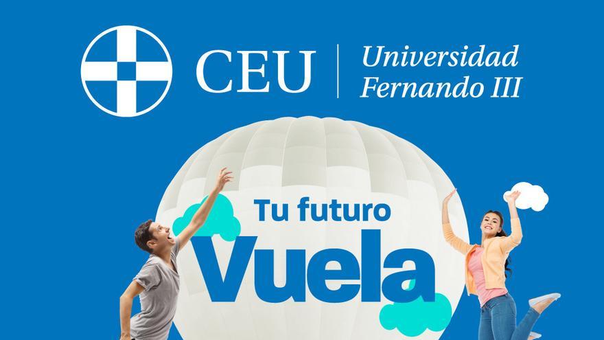 Imagen promocional de las jornadas de puertas abiertas de la Universidad CEU Fernando III.