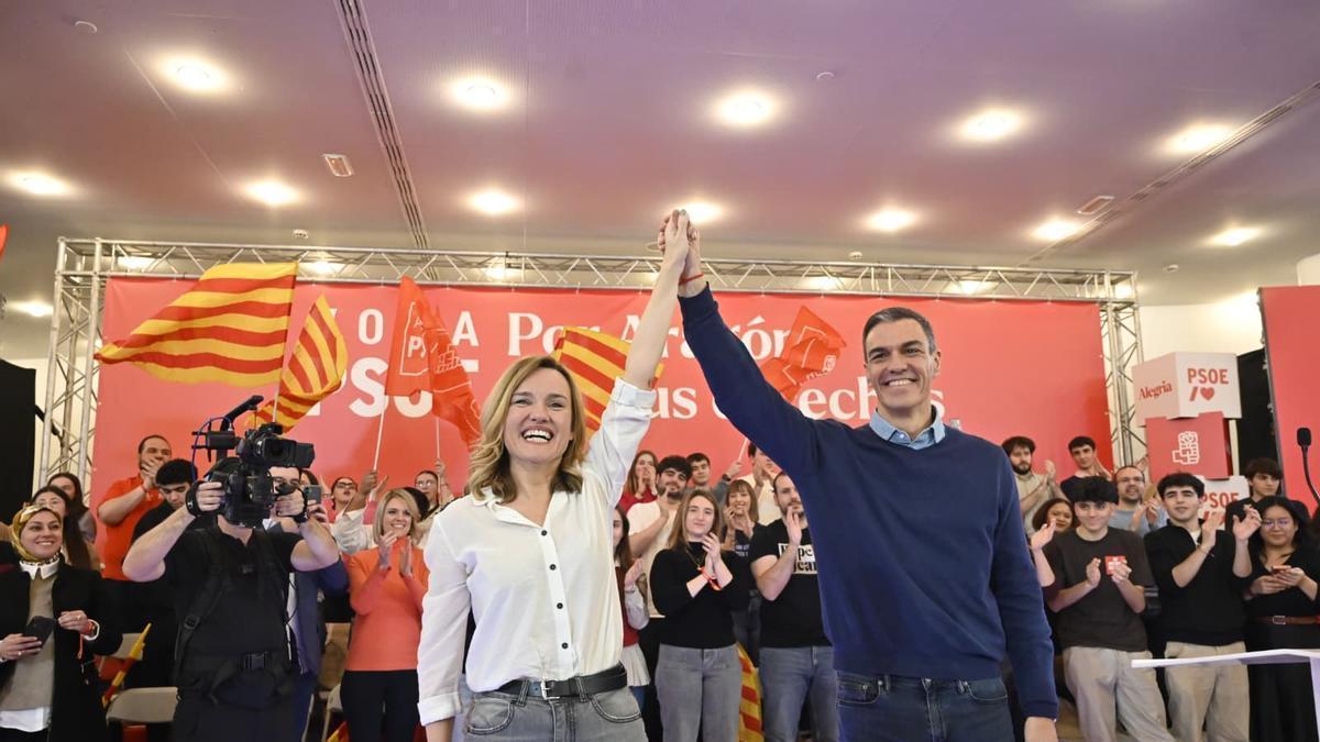 EN VIDEO | Cierre de campaña del PSOE en Zaragoza.