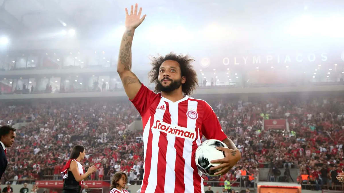 Marcelo en el Olympiacos